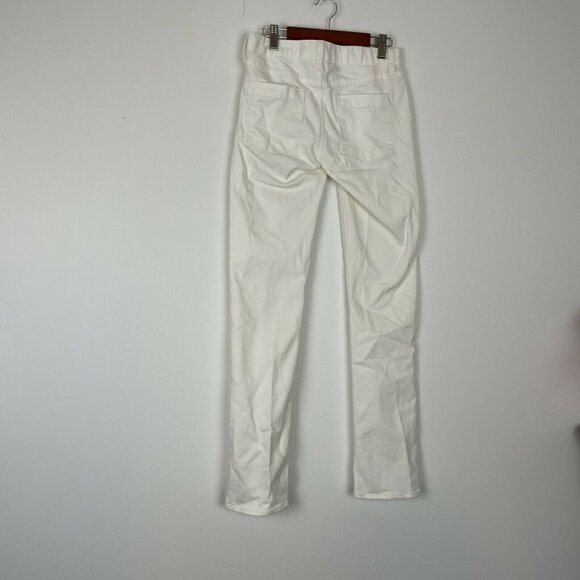 J Crew Matchstick Skinny Ivory Pants Size 26s - Picture 2 of 6